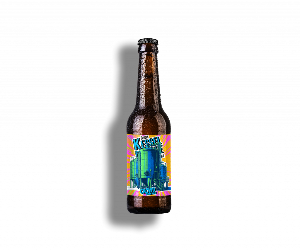 k&k flasche crowd pale ale mit etikett